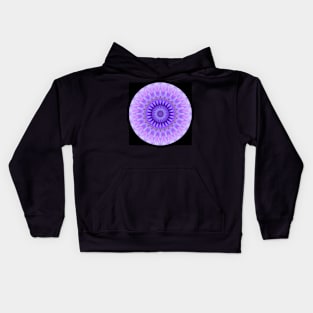 Vanilla Lily Mandala II Kids Hoodie